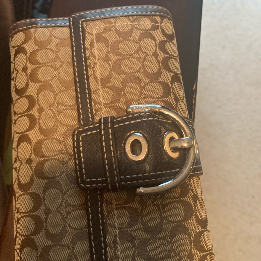 Coach wallet and checkbook